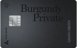 Axis Bank Burgundy Private Credit Card Image