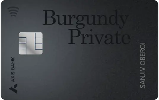 Axis Bank Burgundy Private Credit Card Image