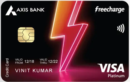 Axis Bank Freecharge Credit Card Image