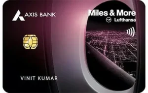 Axis Bank Miles and More World Credit Card Image