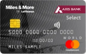 Axis Bank Miles and More World Select Credit Card Image