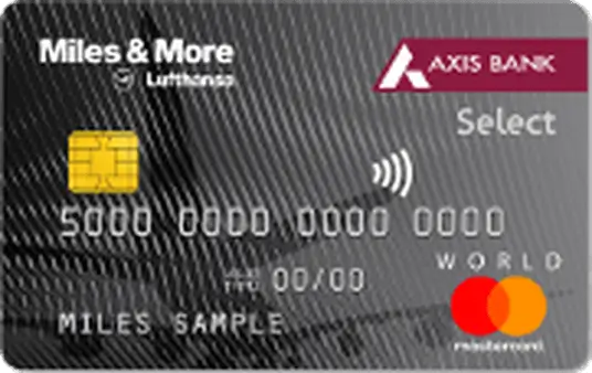 Axis Bank Miles and More World Select Credit Card Image