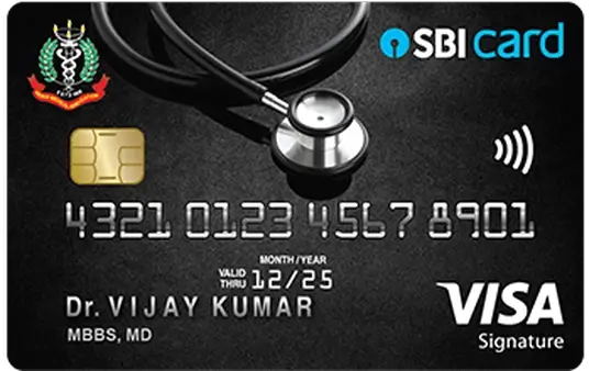 Doctor’s SBI Card Image with IMA