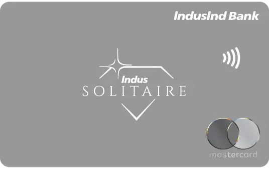 Indus Solitaire IndusInd Bank Credit Card Image