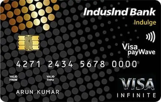 IndusInd Bank Indulge Credit Card