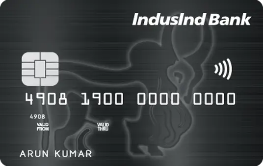 IndusInd Bank Platinum Master Credit Card Image