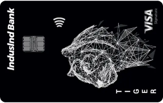 IndusInd Bank Tiger Credit Card Image