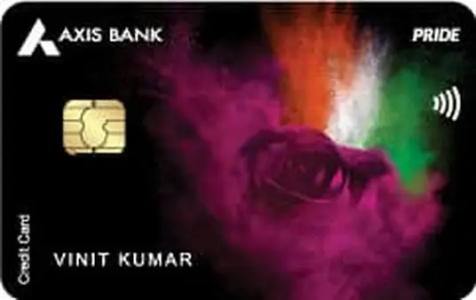 Pride Platinum Axis Bank Credit Card Image