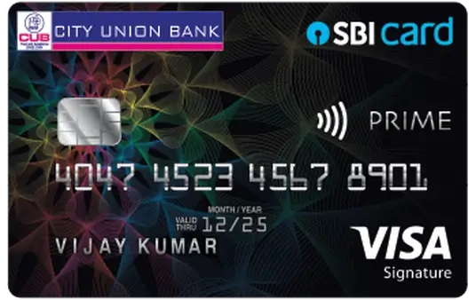 City Union Bank and SBI Card Prime image