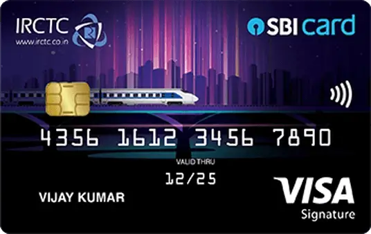 IRCTC SBI Card Premier Image