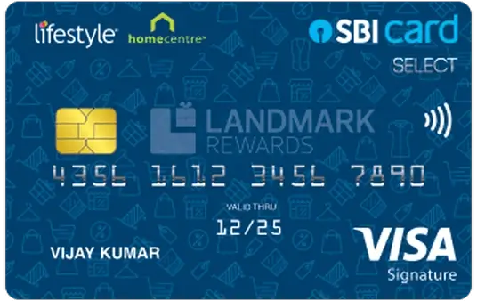 Lifestyle Home Centre Landmark Group SBI Card Select Image