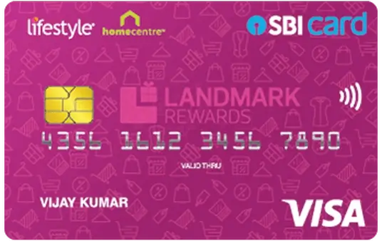 Lifestyle Home Centre Landmark Group SBI Card Image