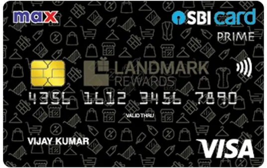 Max Landmark Stores SBI Card Prime Image