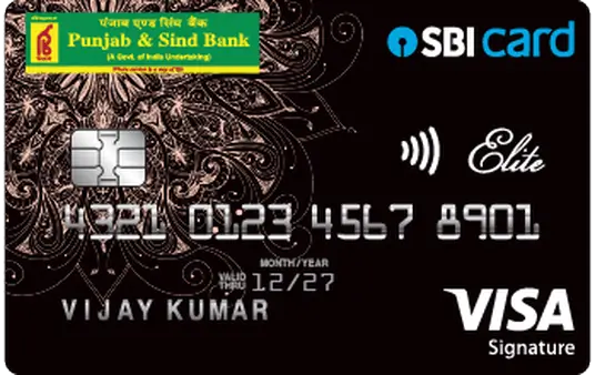 Punjab & Sind Bank - SBI Credit Card Elite Image