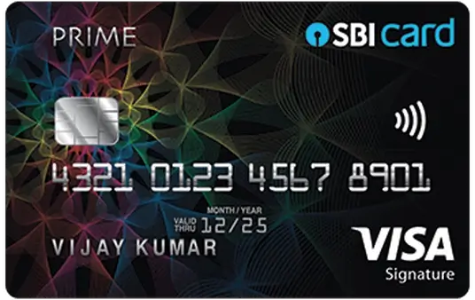 SBI Card Prime Image