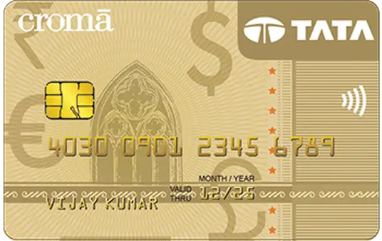 SBI Card - Tata Croma Titanium Card Image