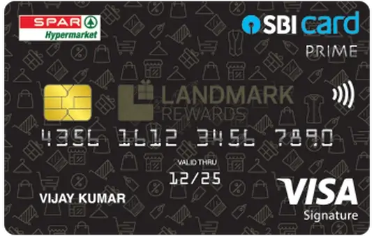 Spar Max Hypermarkets Landmark Group Stores SBI Card Prime Image