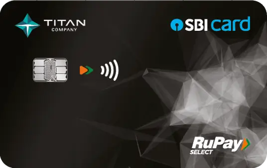 Titan SBI Card RuPay UPI Credit Card Image