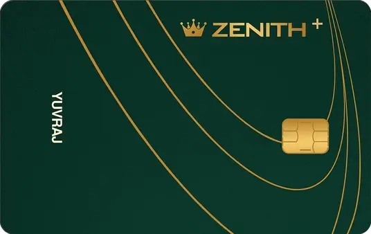 AU Bank Zenith+ (Plus) Metal Credit Card Image